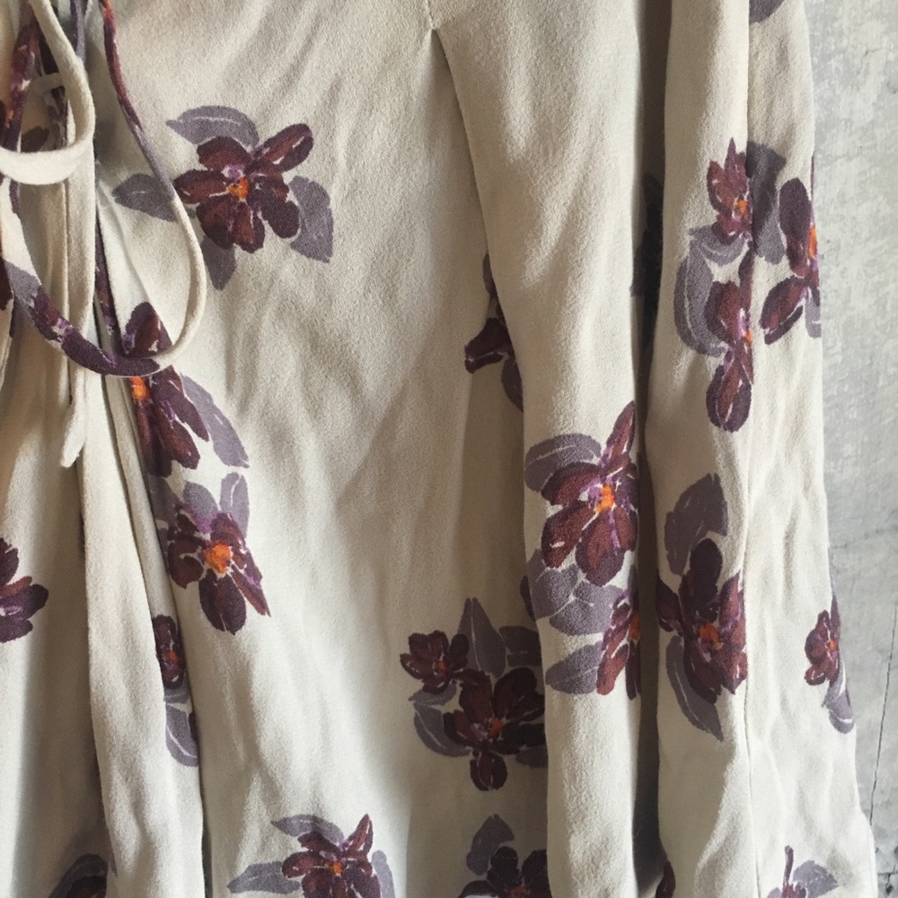 Free People Floral Print Skirt - Picture 4 of 6